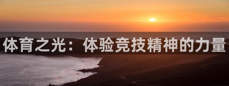 z66体育聊天工具：体育之光：体验竞技精神的力量